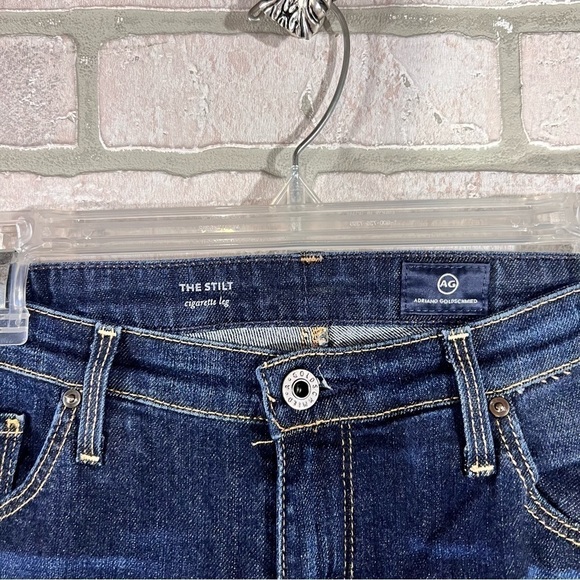 Ag The Stilt Cigarette Leg Jeans in Reef Wash Size 30 - Picture 6 of 8